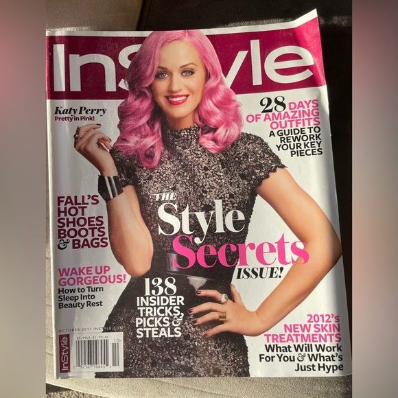 Set of 3 Katy Perry Magazines - In Style / Harper’s Bazaar / Elle Canada - Picture 2 of 4